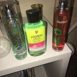 Body spray an body wash